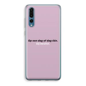 gij beslist: Huawei P20 Pro Transparant Hoesje