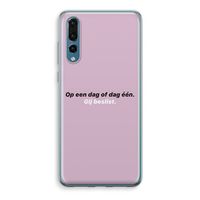 gij beslist: Huawei P20 Pro Transparant Hoesje