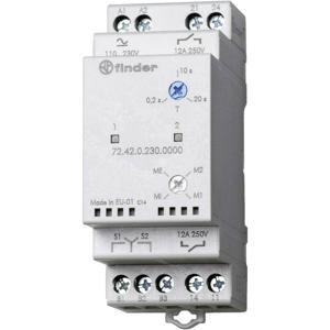 Finder 72.42.0.230.0000 Pomp-omschakelrelais 240 V/AC, 240 V/DC 1x NO, 1x NO 1 stuk(s)