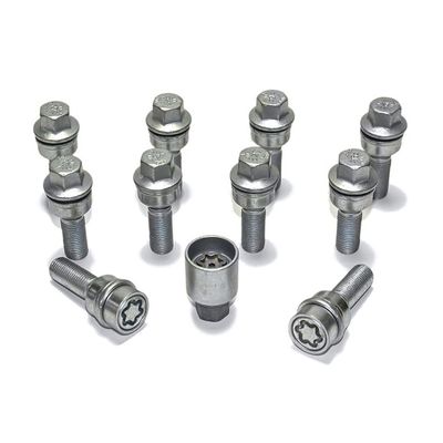 H&R Wielboutenset bolkonisch R14 M14x1.50 - Lengte 45mm - 10 stuks (bv. Audi Q3, Q5) - incl. wielslo HR1454507ASET