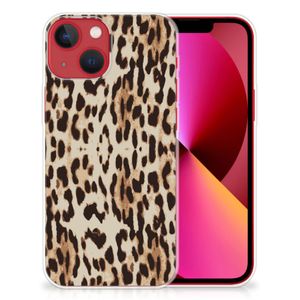 Apple iPhone 13 TPU Hoesje Leopard