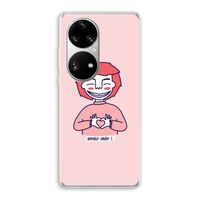 Hartje: Huawei P50 Pro Transparant Hoesje