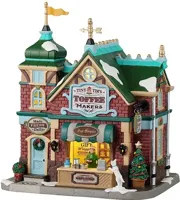 Lemax tiny tim&apos;s toffee makers verlicht kersthuisje Caddington Village 2025