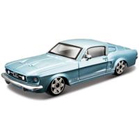Modelauto Ford Mustang - GT 1964 - lichtblauw metallic -10 cm - schaal 1:43 - speelgoed auto Modelauto Ford Mustang - GT 1964 - lichtblauw metallic -10 cm - schaal 1:43 - speelgoed auto