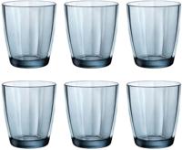 Bormioli Rocco Waterglazen Pulsar - Blauw - 300 ml - 6 stuks