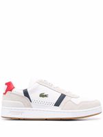 Lacoste baskets colour block - Blanc - thumbnail