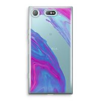 Zweverige regenboog: Sony Xperia XZ1 Compact Transparant Hoesje