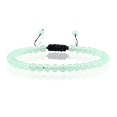 Memphis Fire Armband Natuursteen Kralen - Green Agate