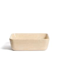 Kave Home Vierkante Waskom 'Darnen' 40 x 40cm, kleur Beige
