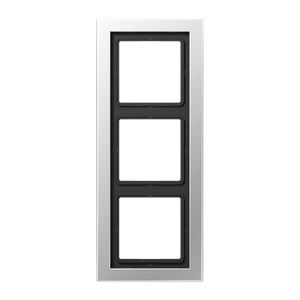 Jung LS990 Design Afdekraam Aluminium 3-voudig ALD2983