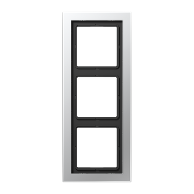 Jung LS990 Design Afdekraam Aluminium 3-voudig ALD2983