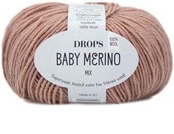 Drops Baby Merino Mix 049 Woestijnroos