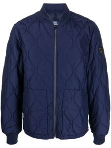 Polo Ralph Lauren veste bomber à design matelassé - Bleu