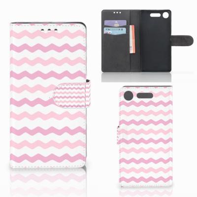 Sony Xperia XZ1 | Telefoon Hoesje | Waves Roze