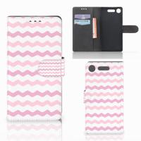 Sony Xperia XZ1 | Telefoon Hoesje | Waves Roze