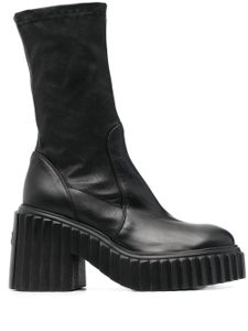 AGL bottines à plateforme - Noir