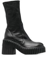 AGL bottines à plateforme - Noir - thumbnail