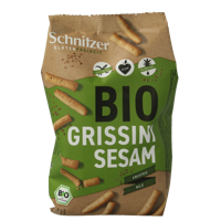 Schnitzer Grissini sesam glutenvrij bio 100 Gram