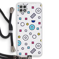 8-bit N°9: Samsung Galaxy A22 4G Transparant Hoesje met koord