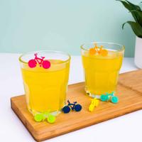 Fiets glasmarkeerders (set van 6)