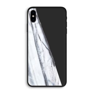 Gestreepte marmer: iPhone X Biologisch afbreekbaar hoesje