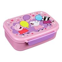 Undercover Peppa pig lunchbox met snackbakje