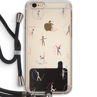 Dancing #3: iPhone 6 PLUS / 6S PLUS Transparant Hoesje met koord
