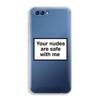 Safe with me: Honor 10 Transparant Hoesje