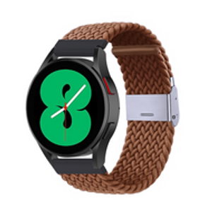 Braided nylon bandje - Bruin - Samsung Galaxy Watch 3 - 45mm