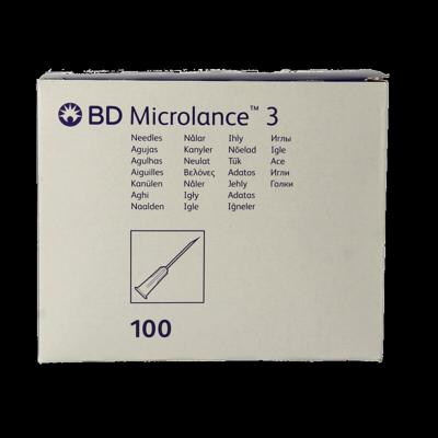 Becton Injectienaald B/D microlance 0.80 x 40 100 Stuks