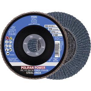 PFERD TOOLS 67786115 Z Sg Power Steelox Lamellenschijf Diameter 115 mm Boordiameter 22.23 mm 10 stuk(s)