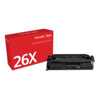 Everyday Zwart Toner compatibel met HP 26X (CF226X/ CRG-052H), High capacity