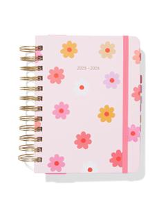 HEMA School Dagagenda 25-26 17.1x13.2cm Bloem