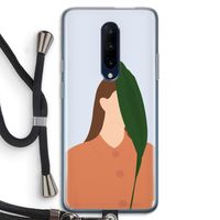 Leaf: OnePlus 7 Pro Transparant Hoesje met koord