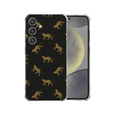 Samsung Galaxy S25 Hoesje - Leopards TPU Antishock