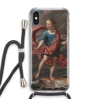 Soap Bubbles: iPhone XS Transparant Hoesje met koord