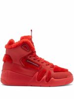 Giuseppe Zanotti baskets montantes Talon Winter - Rouge