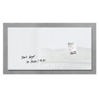 Glasbord Sigel magnetisch 910x460x15mm wit