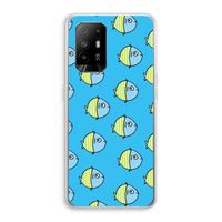 Visjes: Oppo A94 5G Transparant Hoesje Visjes: Oppo A94 5G Transparant Hoesje
