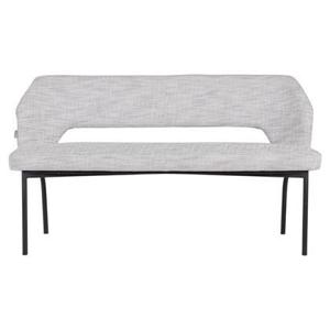 MUST Living Bench Bloom 150,86x150x57 cm, polaris light grey