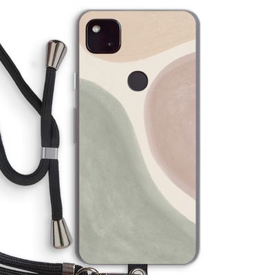 Geo #6: Pixel 4a 5G Transparant Hoesje met koord