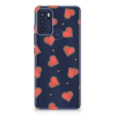 Motorola Moto G60s | TPU bumper | Hearts