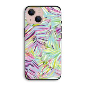 Tropical Palms Blue: iPhone 13 Biologisch afbreekbaar hoesje