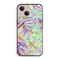 Tropical Palms Blue: iPhone 13 Biologisch afbreekbaar hoesje