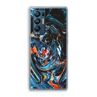 Black Unicorn: Oppo Find X3 Neo Transparant Hoesje