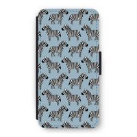 Zebra: iPhone 12 Pro Flip Hoesje