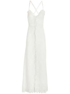 Giambattista Valli corded-lace sleeveless maxi dress - Blanc