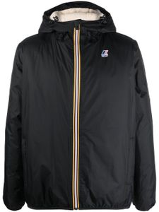 K-Way coupe-vent à patch logo - Noir