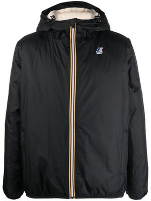 K-Way coupe-vent à patch logo - Noir