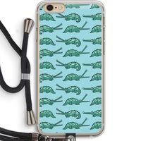 Kroko: iPhone 6 PLUS / 6S PLUS Transparant Hoesje met koord